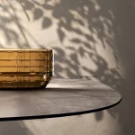 Nowoczesny stół włoski Nera/200 nierozkładany gold marble